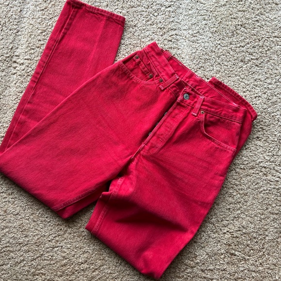 Levi's Jeans Vintage Red Levi Jeans Poshmark
